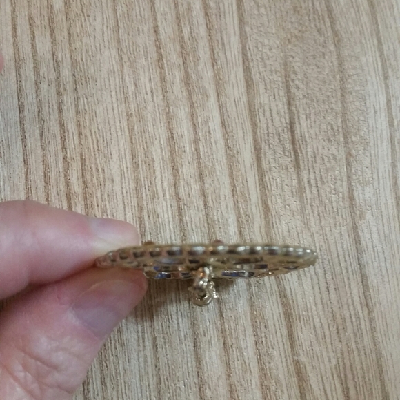 Vintage Tree of Life Gold Tone Brooch/Pin - Picture 3 of 4